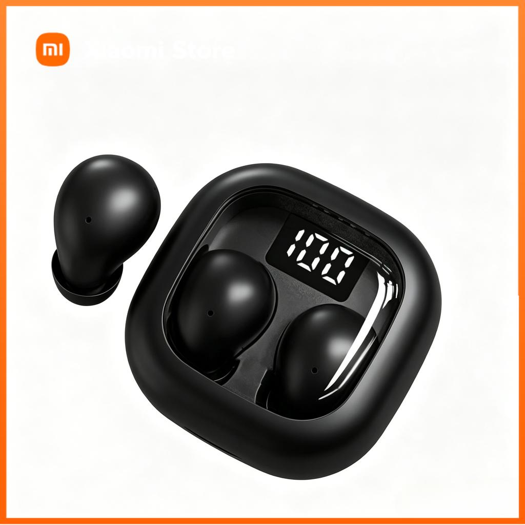 Xiaomi Ultra Tiny Hidden Wireless Bluetooth Earbuds HIFI Stereo Sound In-Ear Headphones Noise Cancelling Headset Built-in Mic For Daily
