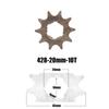 428# 20mm 10 11 12 13 14 15 16 17 18 19 T Zähne Vorderrad-Motor-Kettenrad für Dirt Pit Bike Monkey ATV Quad Go-Kart