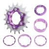 Single-Speed-Umrüstsätze für Mountainbikes und Rennräder, Aluminiumlegierung 16T 18T Fahrrad-Single-Speed-Ritzel