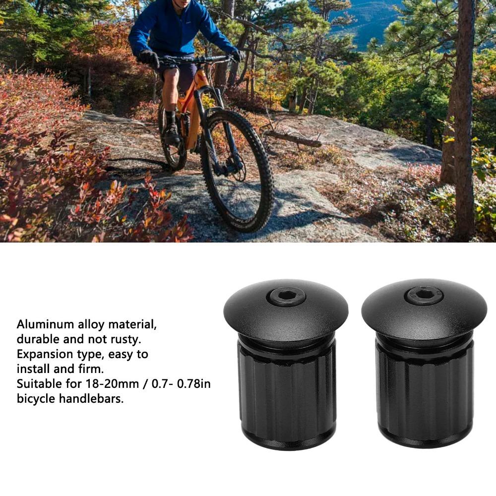 1 Pair Easy Installation Handlebar End Plugs