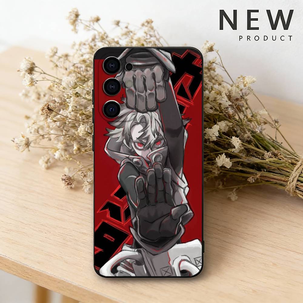 Аниме G-Gachiakuta S Чехол для телефона Samsung S26,25,24,23,22,21,20,30,Ultra,Plus,Fe,Lite Черный корпус Samsung S22ULTRA5G