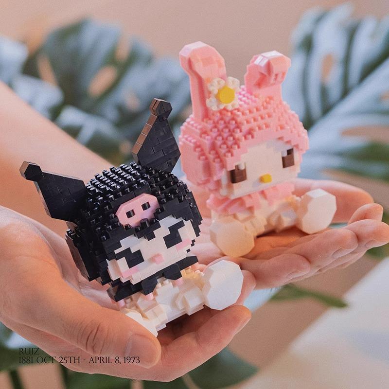 Compatible Lego Micro Cartoon Figurine Building Block - Educational Toy for Kids