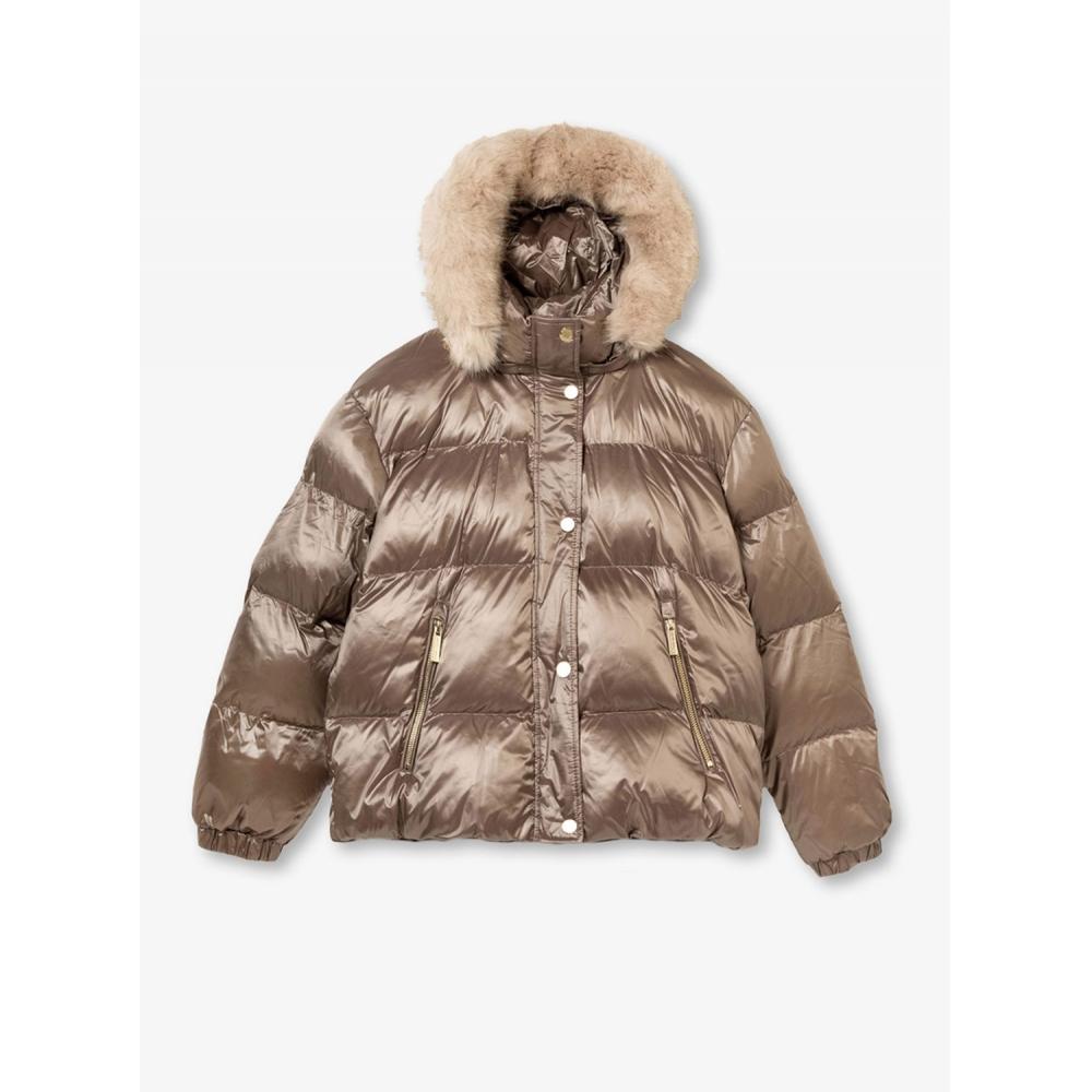 

Michael Kors Carmen Puffer 77c6143m42277 Taupe XS