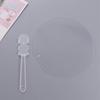DIY Transparent Hand Fans Portable Graffiti Fan Creative DIY Blank Fan  Students