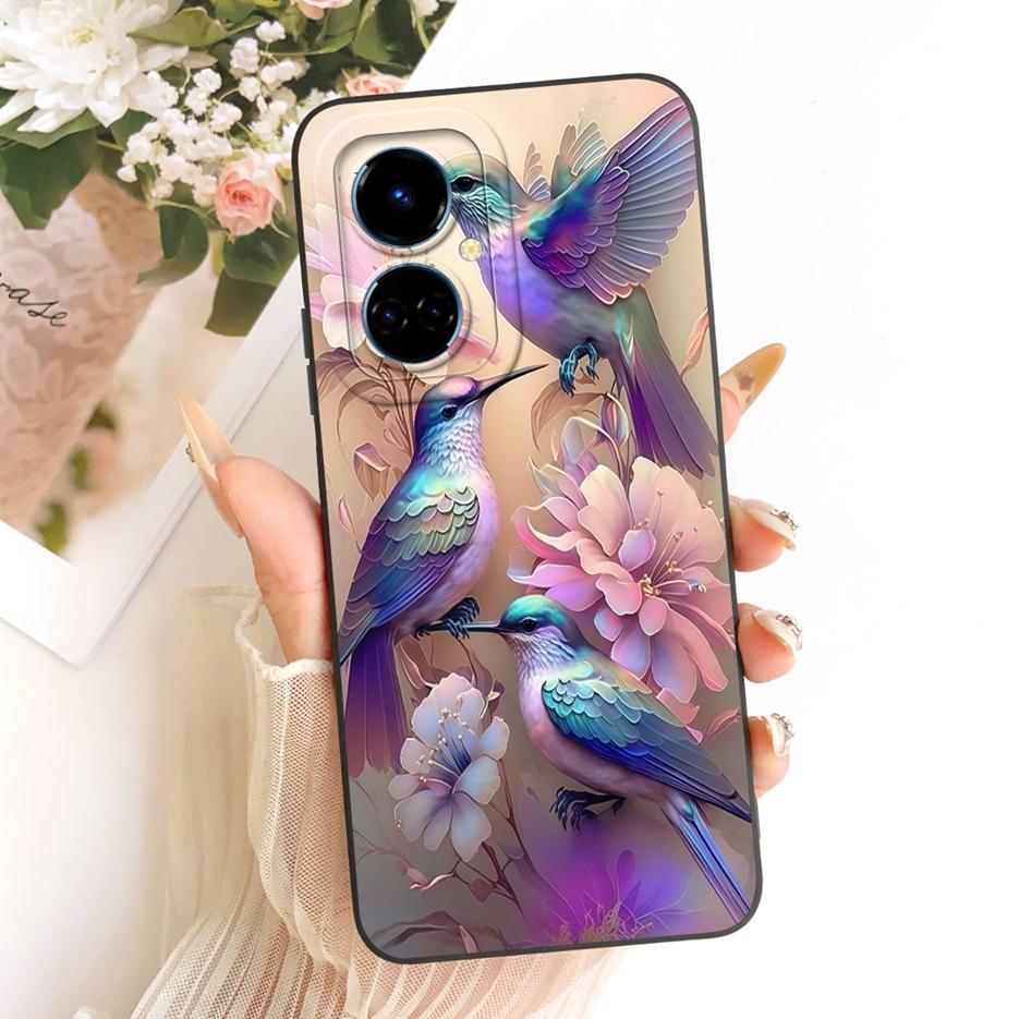 For Tecno Camon 19 Pro 5G Case CI7n Cute Rabbit Cartoon Cover Shockproof Phone Case For Tecno Camon 19 Neo Camon19 Pro Soft Bags