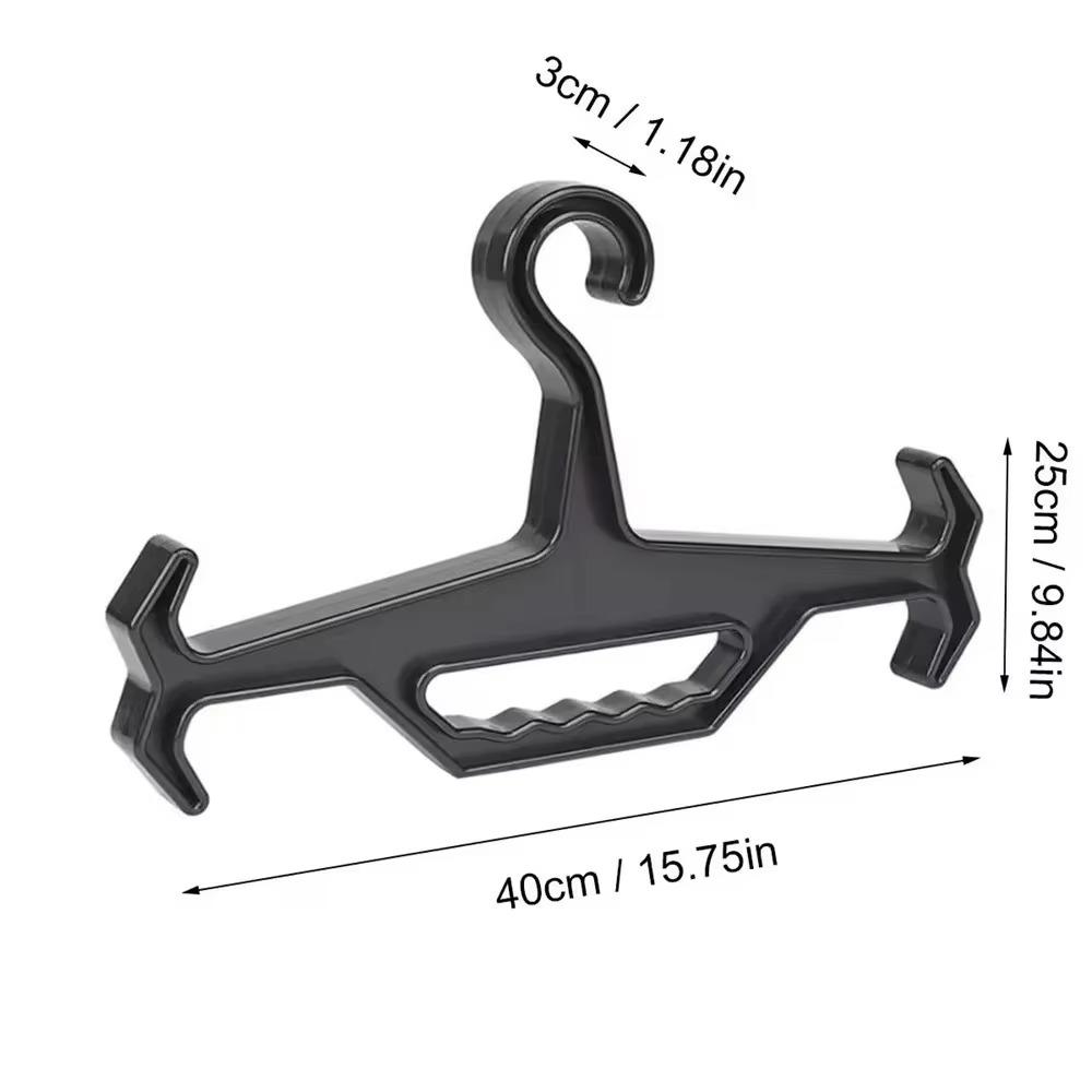 1PC Plastic Tactical Heavy Duty Clothes Hanger Suitable for Storage and Organization of Body Armor Vests Hunting Air Rifle Vests