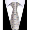 Elegant European & American Men's 8CM Hand-tied Silk Polyester Tie - Casual Business Style