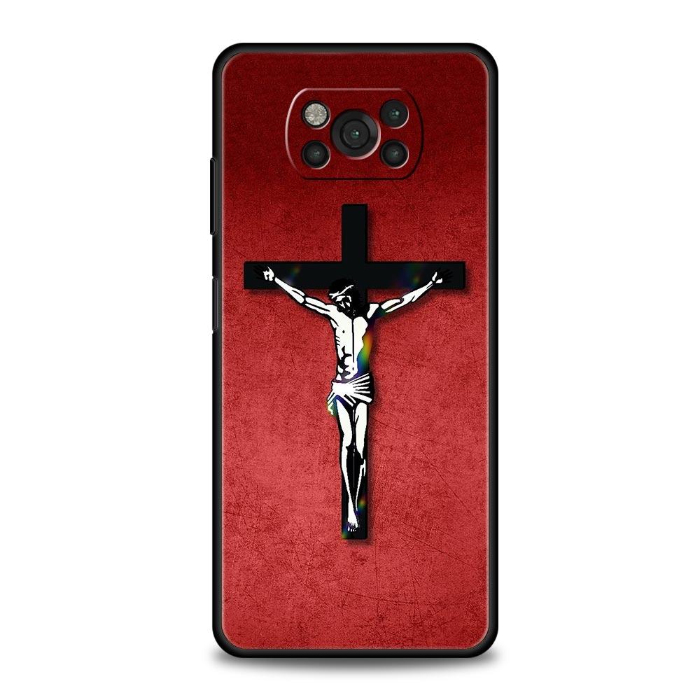 Glaube Christlich Religiös Jesus Handyhülle Für Xiaomi Mi Poco X3 NFC M3 F4 F3 M4 X4 Note 10 12 Lite 11 11T 13 12T Pro 9T Hülle