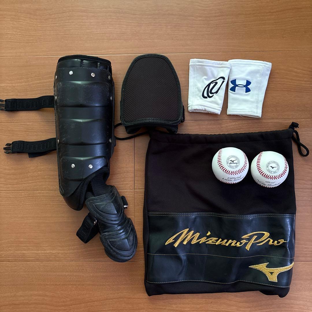 Used hardball baseball equipment