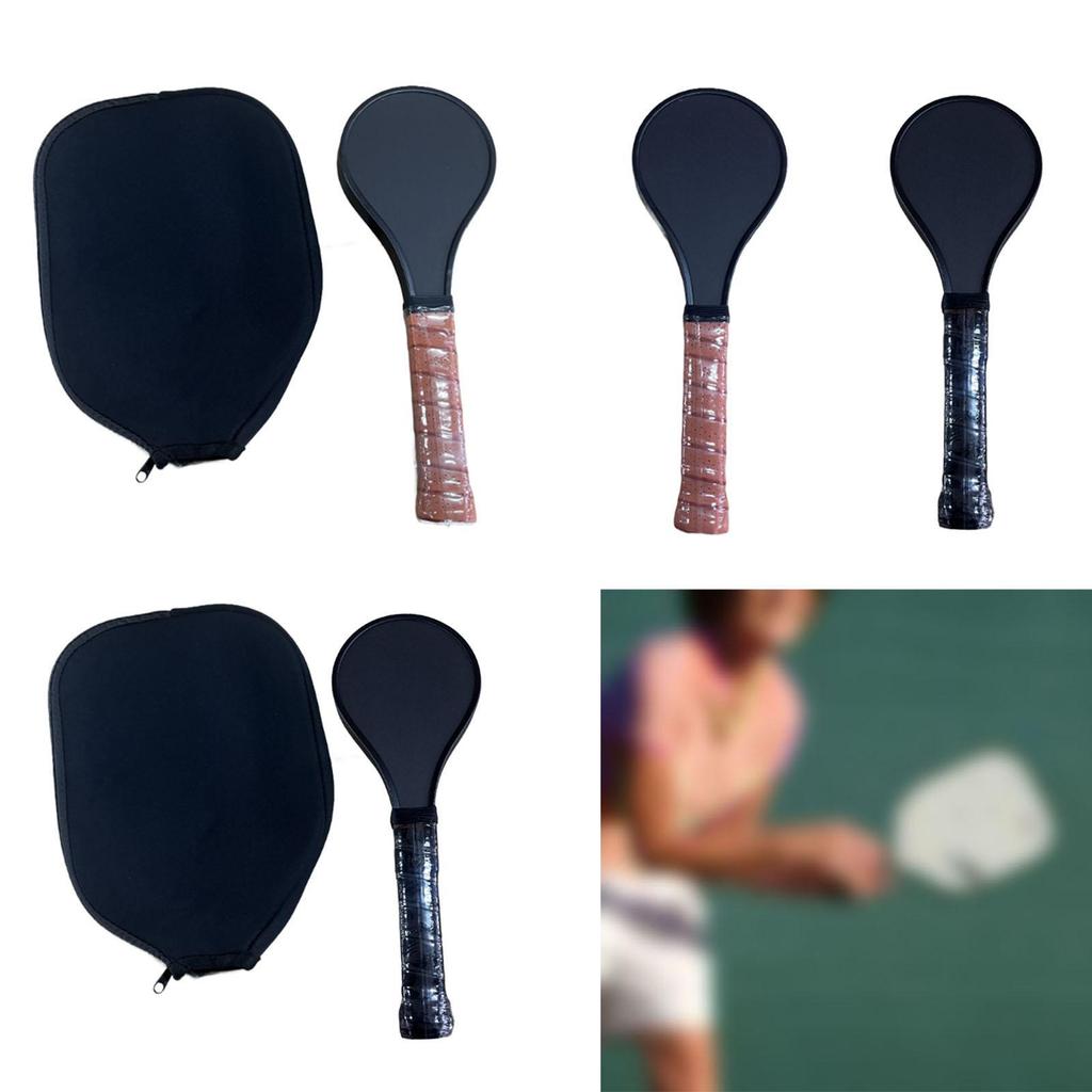Carbon Fiber Pickleball Sweet Spot Paddle with Nonslip Grip Mini Paddle Head