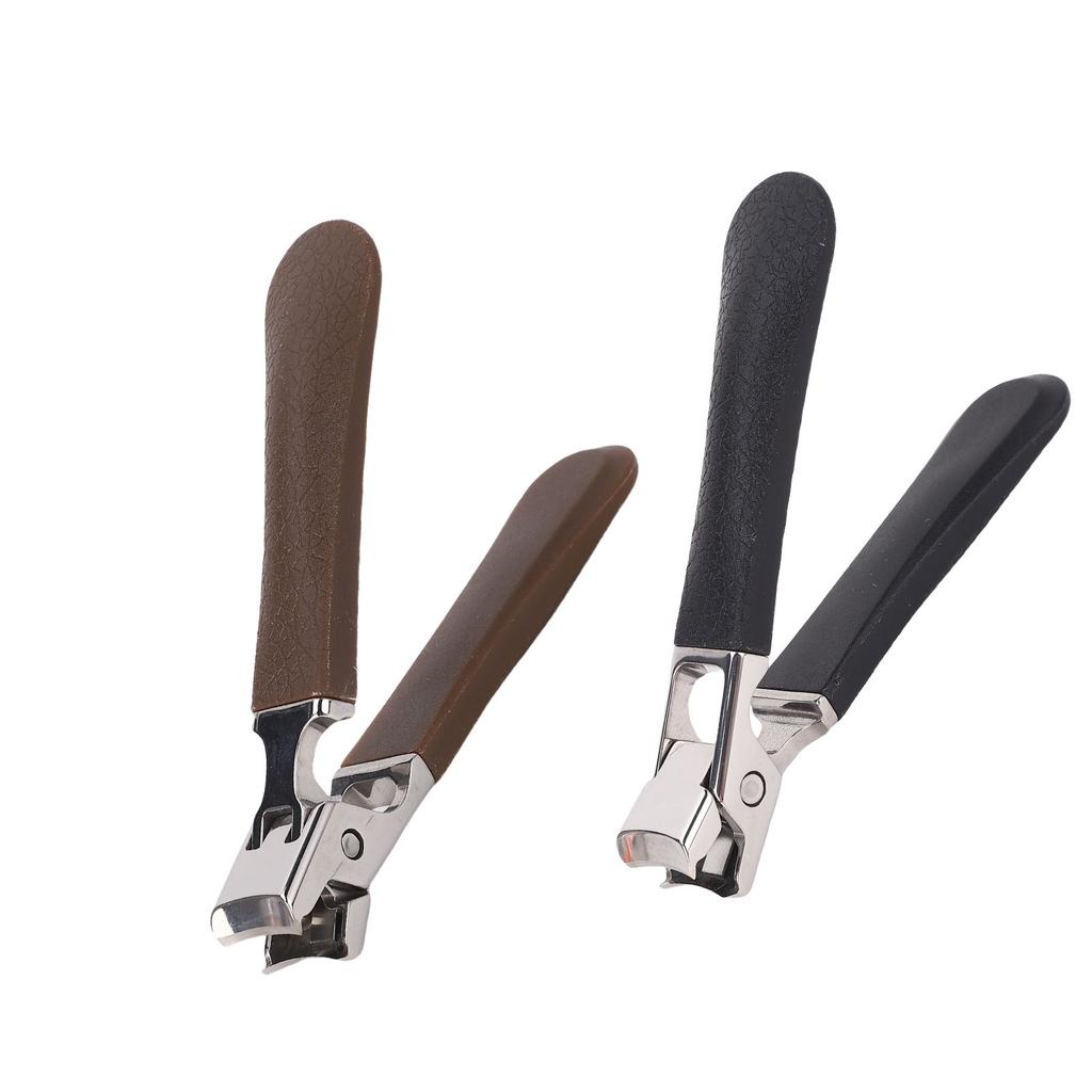 Wide Jaw Opening Nail Clipper Stainless Steel Finger Nail Cutter For Thick and Hard Nails