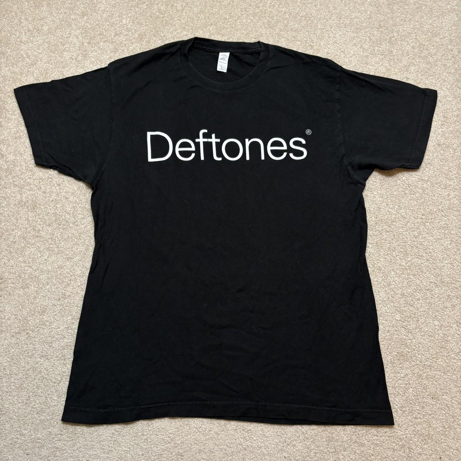Deftones Shirt Mens Large Black Ohms 2020 Graphic Tee Alt Rock Nu Metal Grunge Unisex T-Shirt XL