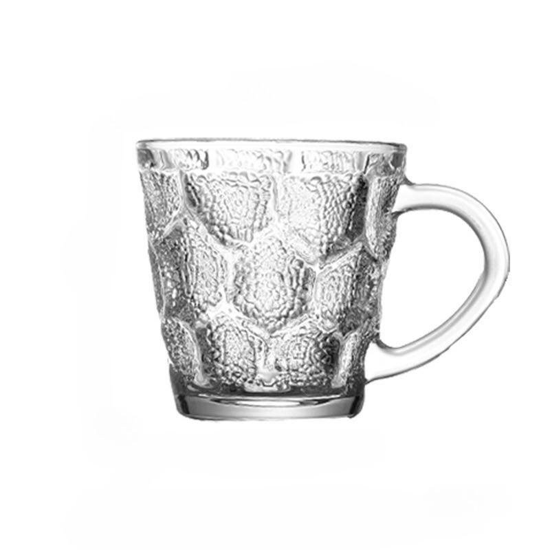 

Кружки с ручками, Легкие роскошные чашки для напитков, Пивные стаканы, Стаканы с узором «Ледник» высокого уровня внешнего вида, Женские стаканы для воды 1pcs