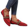The New Pointed-toe Women's Shoes Are Flat, Breathable and Have A Shallow Opening, Which Can Be Worn On One Foot