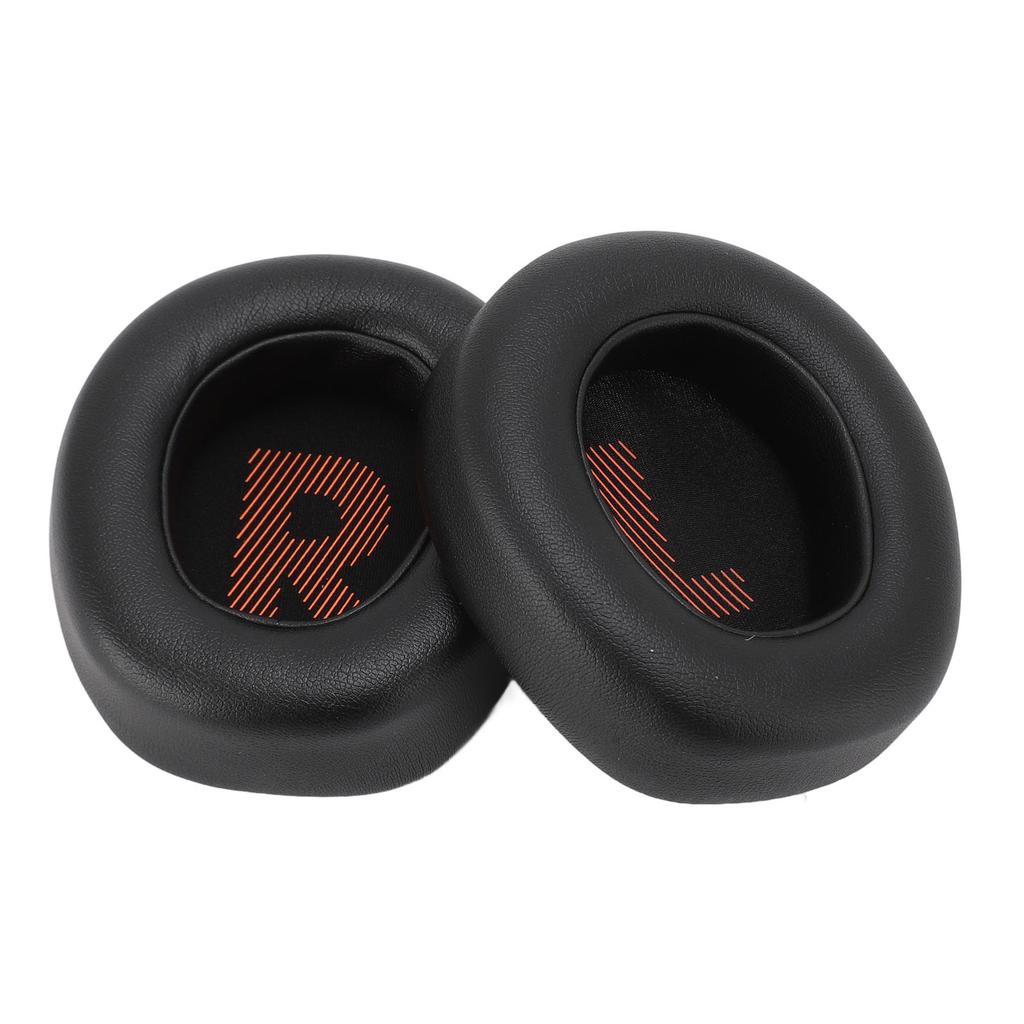 2PCS Headphone Ear Pads High Density Sponge Protein Leather Earphone Cushions Replacement Headset