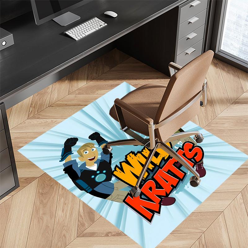 Wild Kratts Printed Absorbent Washable Carpet, Non-Slip Bathroom Mats, Kitchen Rugs, Yoga Mat,Living Room Entrance, Camping Picnic Rugs