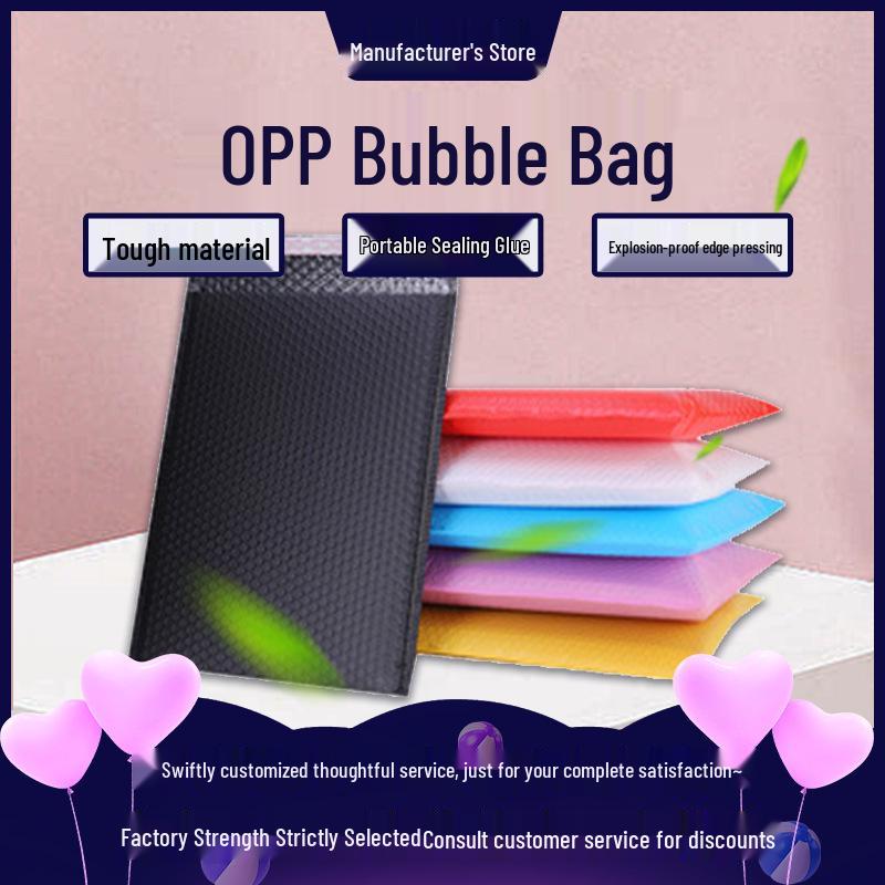 

Henan Colored Bubble Bags: Thick Shockproof Envelopes for Express Packaging 15x18+4 cm