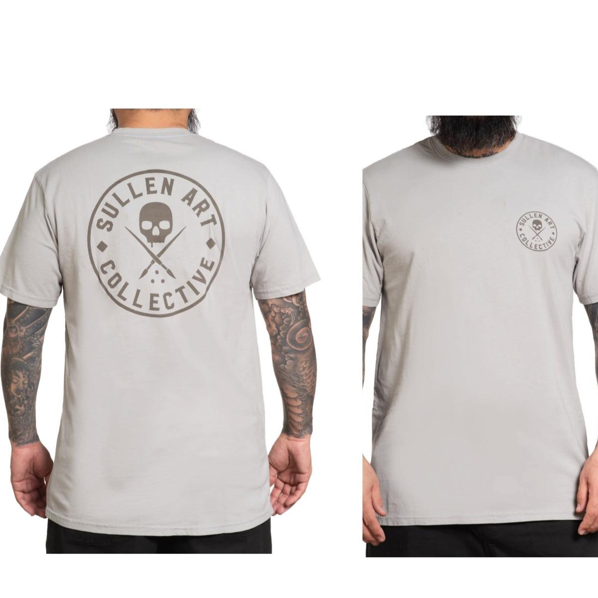 

Premium Badge Tattoo Art Fashion Street Trend Casual TShirt Mens and Womens Luxury Brand Top M