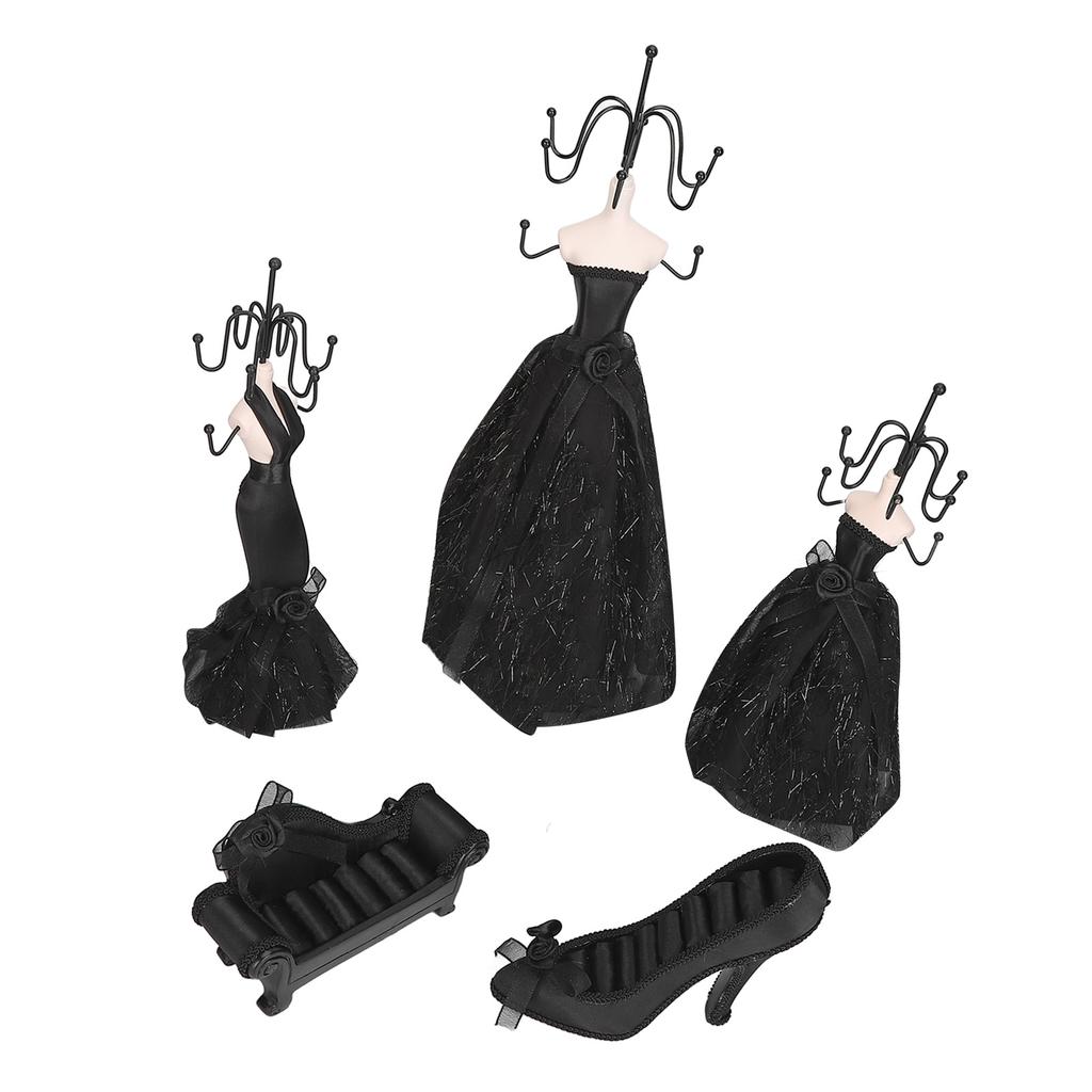 Schmuckständer Set High Heels Modelle Sofa Halskette Ohrringe Armbänder Ringe Aufbewahrungsständer