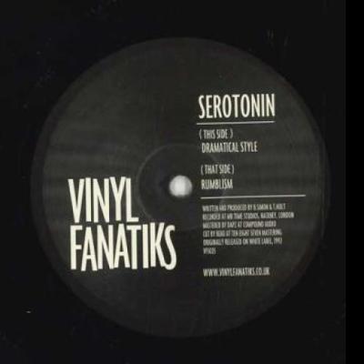 12-Zoll Schallplatte SEROTONIN Dramatischer Stil Rumblism VFS025 Vinyl Fanatiks 1992 UK Reggae Ska Dub