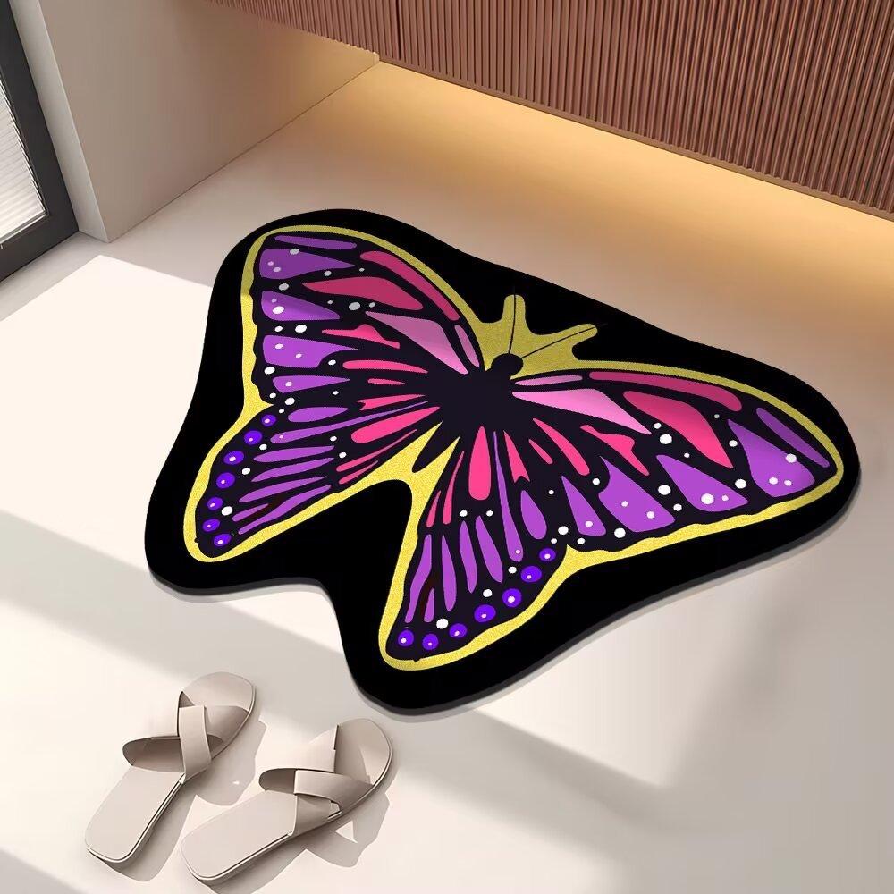 Absorbent Non-slip Bathroom Floor Mat Toilet Diatom Mud Toilet Household Carpet Bathroom Door Toilet Foot Mat