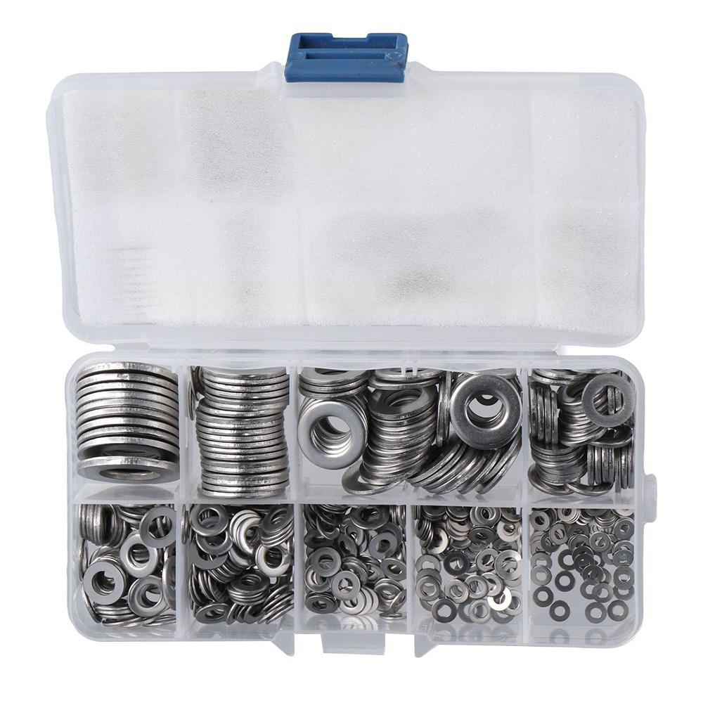 

Пробка сальника Прокладка Ассорти Ассортимент Комплект Набор шайб Шайбы из нержавеющей стали Плоские шайбы