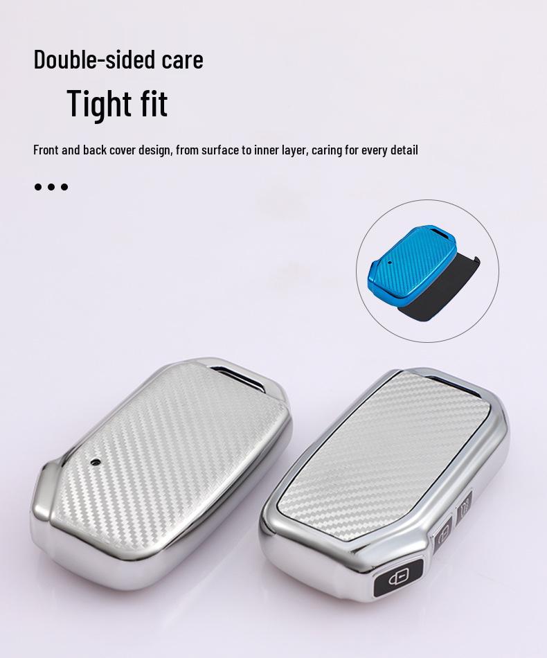Kia Key Cover: Carbon Fiber Protective Shell for K5, New Sportage, Sportage, Aopao 19, and K3 Models