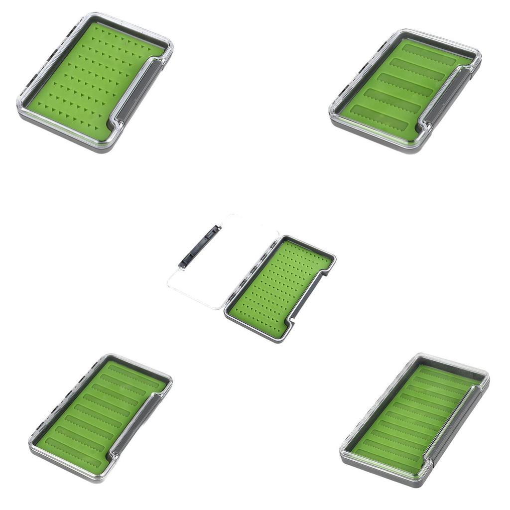 Fly Box Tackle Case Easy Grip Jig Boxes Freshwater Saltwater Portable Equipment Storage Container Fly Fishing Lures Box