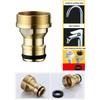 Multipurpose Brass Materials Faucet Hose Adapters for Multiple Threaded Taps Easy Installation Designs Daily Use