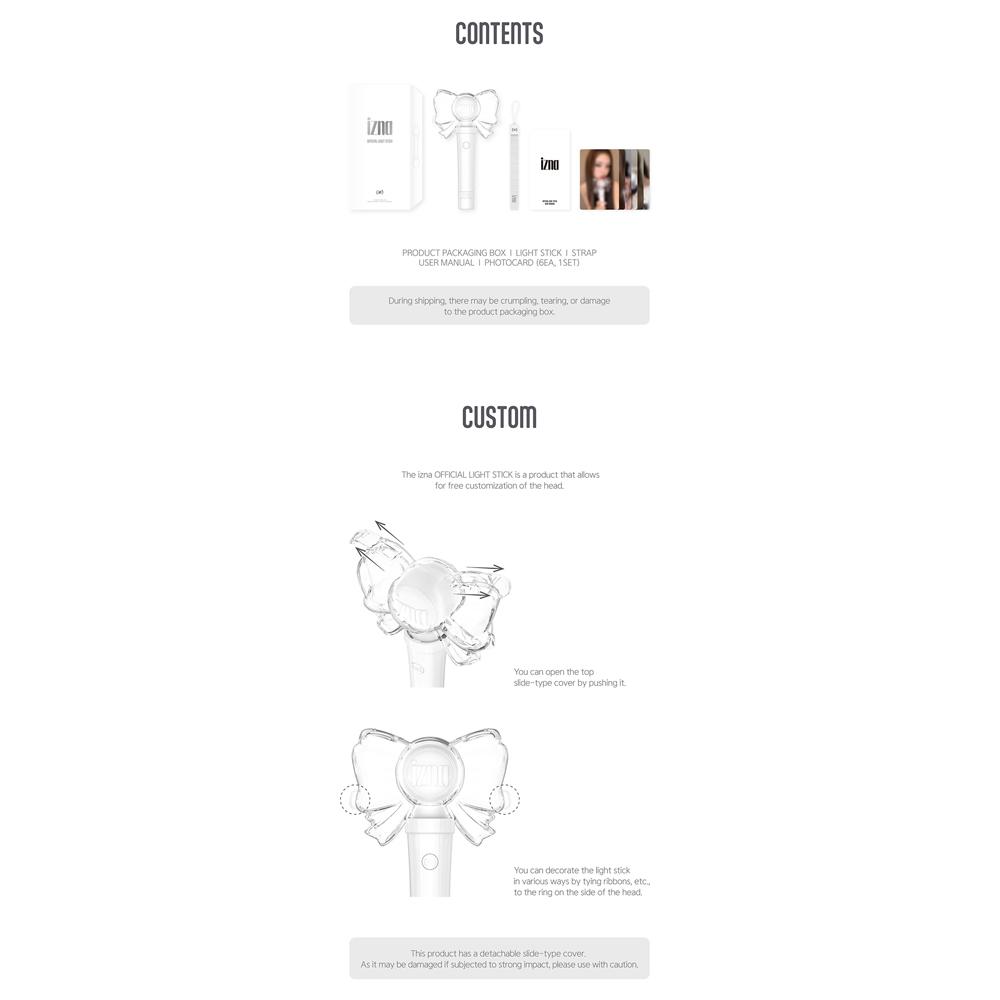 [Pre-order] Izna - Official Light Stick