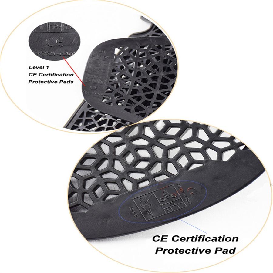 Erweiterter Nitrilkautschuk CE-geprüfter Motorrad-Rückenprotektor Pad-Einsatz Rüstung