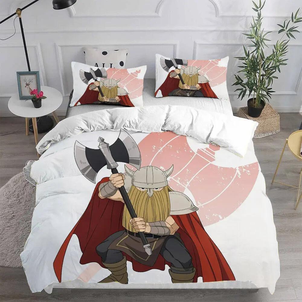 3D Druck Anime Frieren Bettwäsche Set Jungen Mädchen Twin Queen King Size Bettbezug Kissenbezug Bett Jungen und Erwachsene Heimtextilien