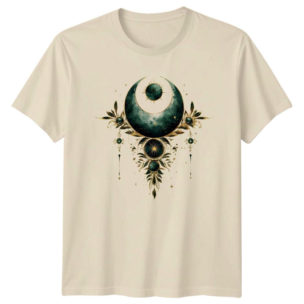 Perfect Stylish Gold Watercolor Celestial Unisexs TShirt Occult Mystical