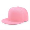 Men's Solid Color Flat Brim Baseball Cap - Spring/Summer Woolen Hip Hop Hat
