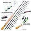 SOUGAYILANG Fly Fishing Rod 5-Piece 9-Feet Lightweight Ultra Portable Cork Handle Fly Fishing Pole