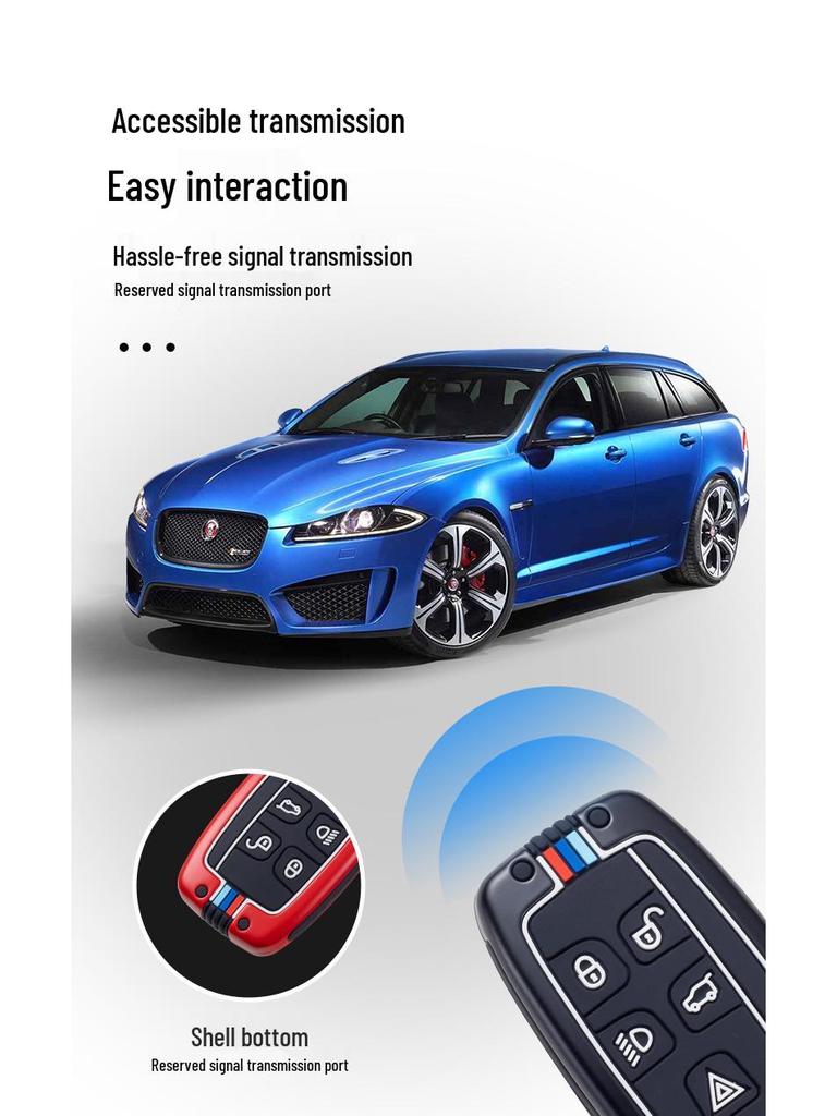 Jaguar Schlüsselhülle: XFL, XEL, E-Pace, F-Pace, F-Type, I-Pace, XJ, XE Modelle - Schutzhülle für Frauen