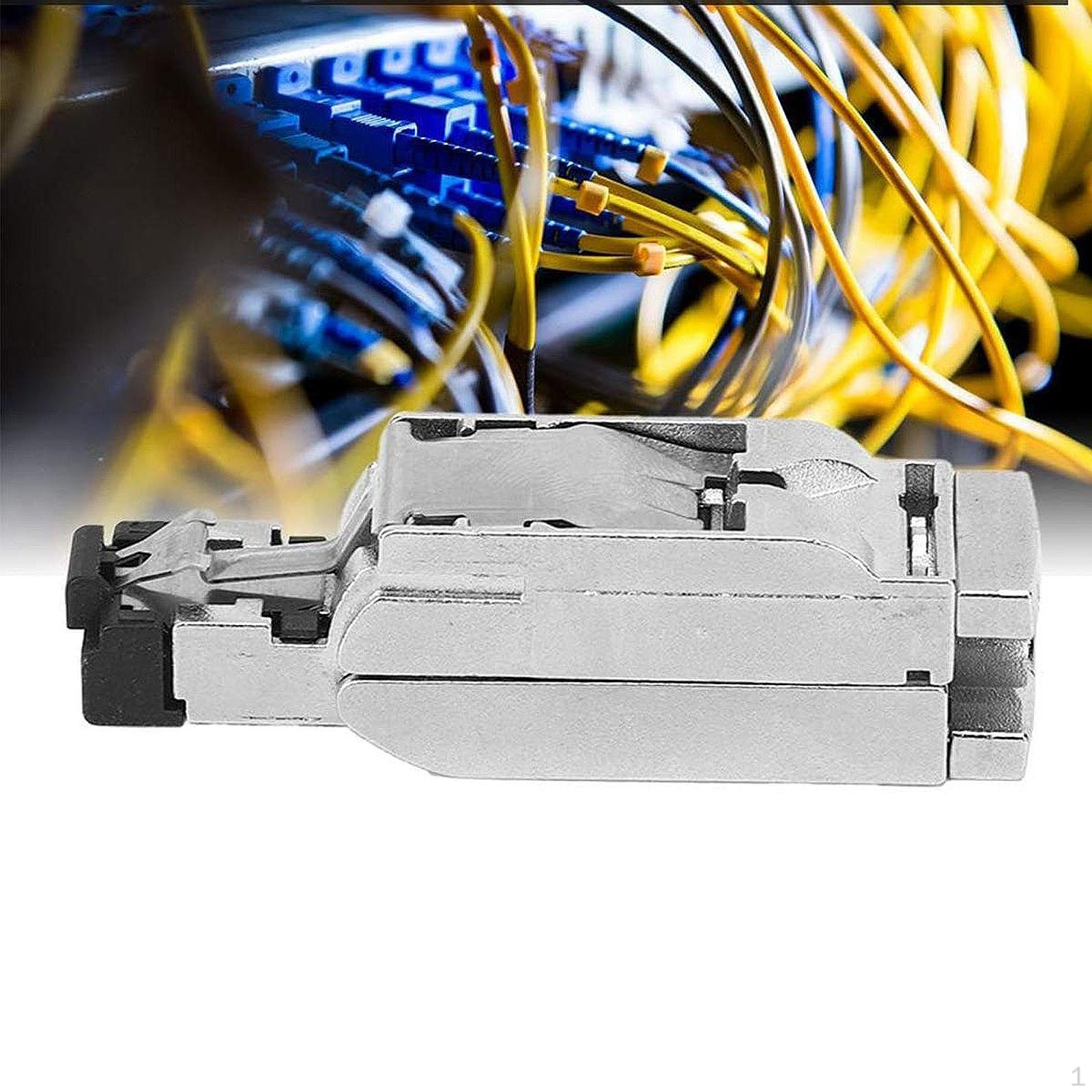 

Network Cable Connector Ethernet Heavy Duty Silver Copper Alloy Contacts High Speed