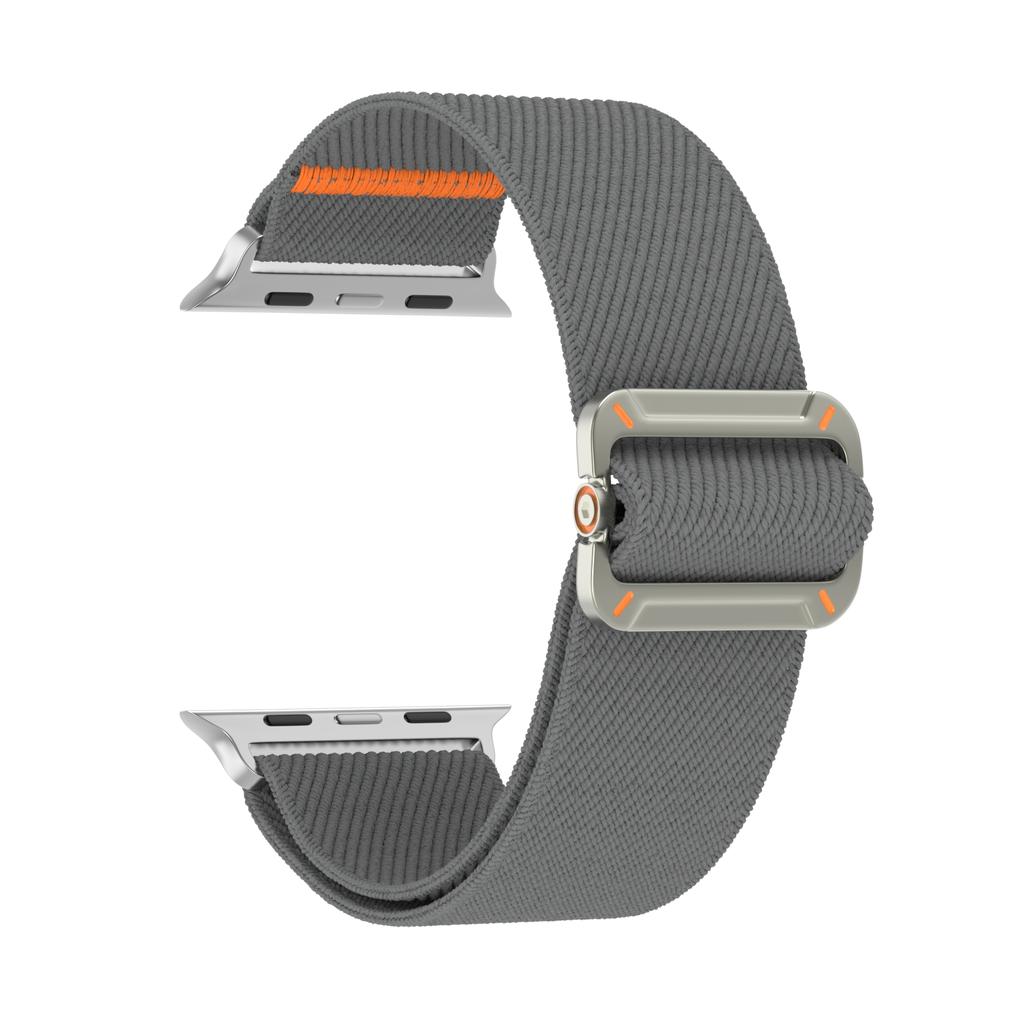 Elastic Strap for Apple Watch 46mm 42mm 49mm 45mm 41mm 38 44mm 40mm Nylon Solo Band for IWatch Ultra 2 Series 10 9 8 7 6 SE 5 4