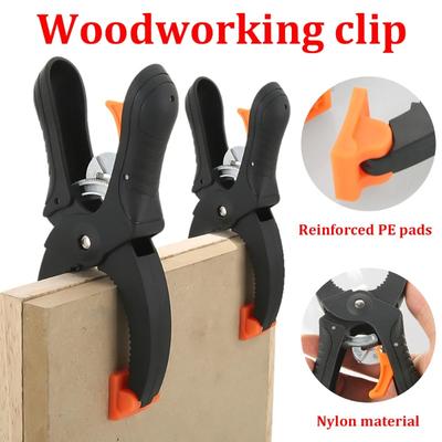 6 Inch 8 Inch Clamps for Woodworking Nylon A Clip Spring Retainer Fixed Adjustable Compression Strong Ratchet Clamp Hand Tool