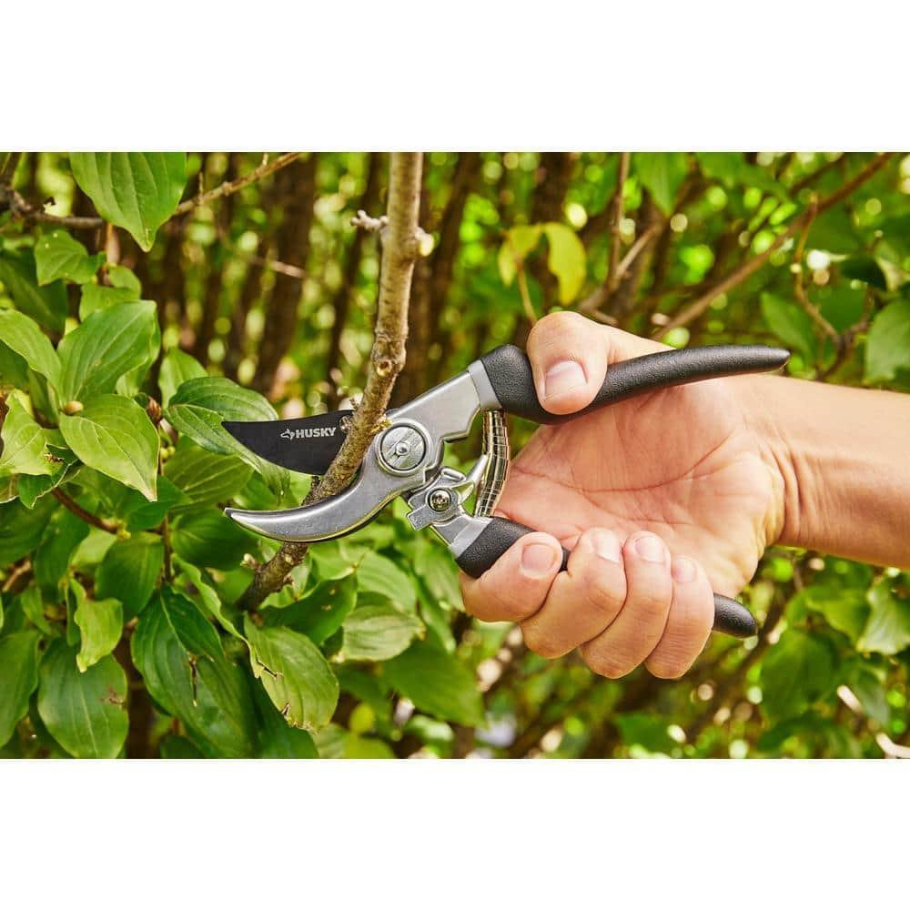 

8 in. Bypass Pruning Shears Non-Slip PVC Coated Handles, Lightweight&Ergonomi Tree Trimmers Secateurs,Hand Pruner, Garden Shears