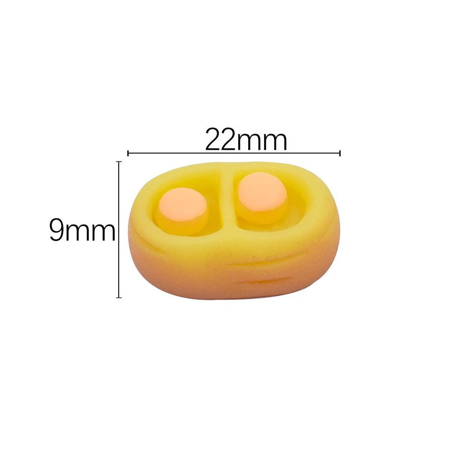 Hot Sale New 3d Artificial Mousse Crepe Cake Design Miniature Dessert Resin Charms for Keyring Bag Shoes