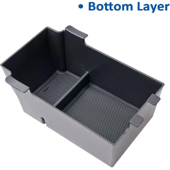 2 Layer-2024 2025 2026 Crosstrek Center Console Organizer For Subaru Crosstrek (Base/Premium/Sport/Limited/Wildernes),Durable ABS 2025