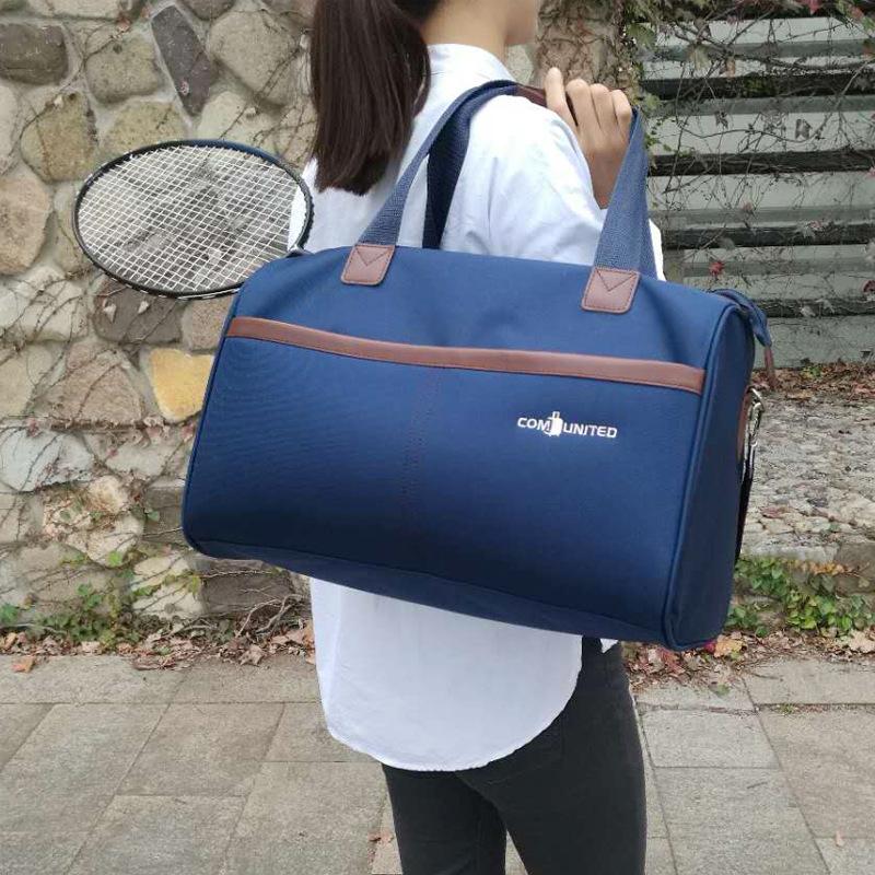 Large Capacity Foldable Lightweight Travel Bag Sports Yoga Fitness Short Distance Portable Crossbody Travel Bag