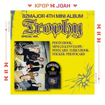 (Special Ver.) 82MAJOR [Trophy] 4th Mini Album