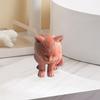 Silicone Toothpaste Dispenser funny cat Pooping shaped Toothpaste Topper prank cat butt toothpaste cap for Bathroom Home decor