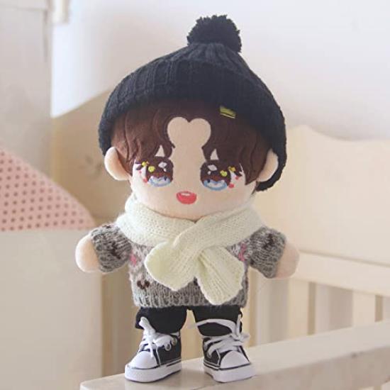 niannyyhouse 20cm Doll Shoes - Stuffed Animal Shoes - 3-Piece Set - Cotton Doll Shoes - Canvas Shoes - Doll Baby Shoes - Shoe Length Approx. 5.5cm -