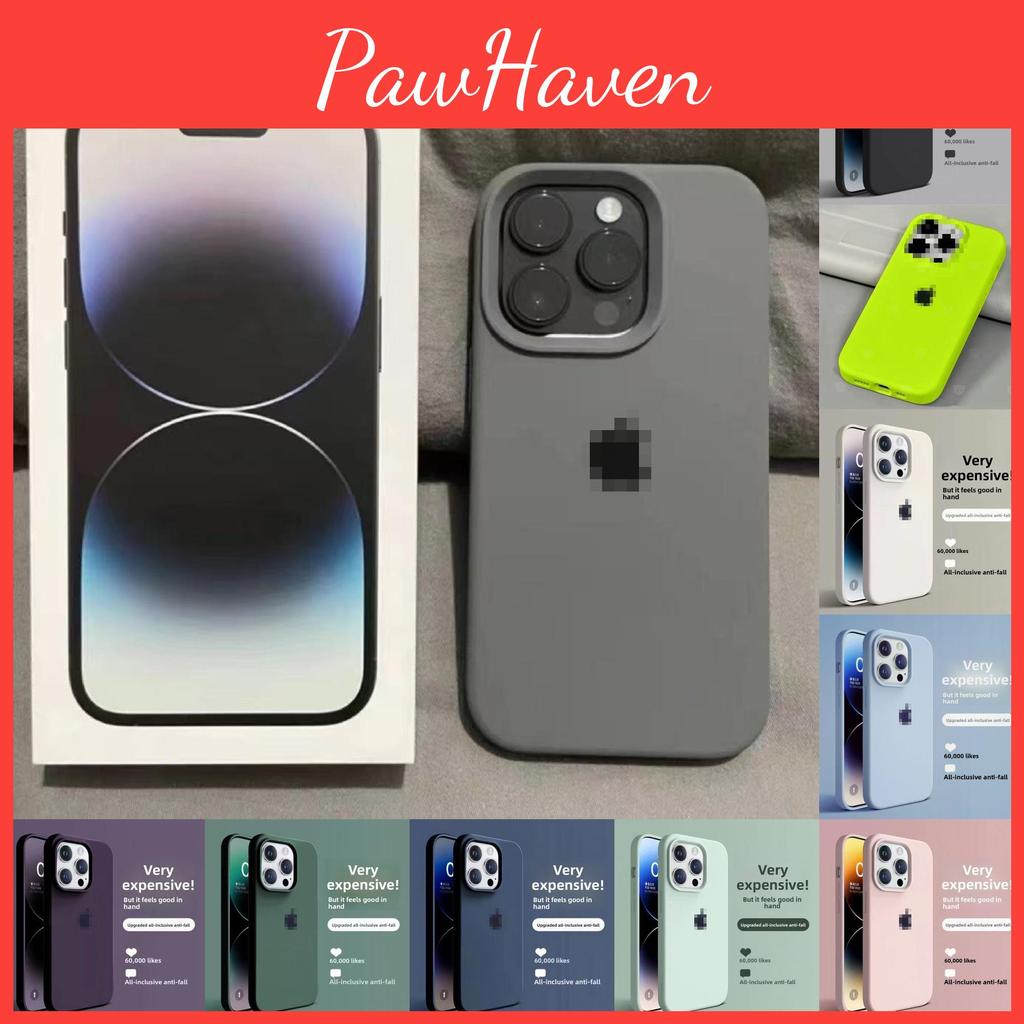Iphone For 14 Pro Silicone Apples Cases Protector Full Phone Supplies Cover