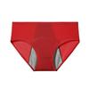 Plus Size Leak-Proof Menstrual Panties with Breathable Mesh, Mid-High Waist for Women