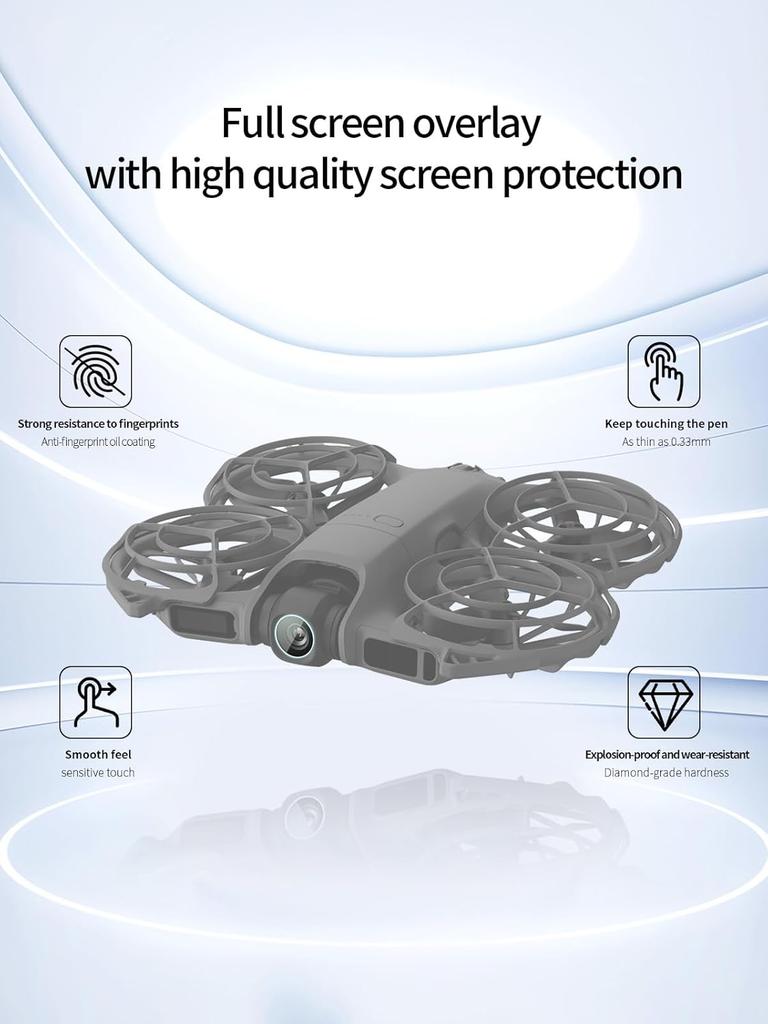 Lens Protector for DJI Neo 2 Drone Camera HD Tempered Glass Anti-Scratch Protective Film for DJI Neo 2 Accessories