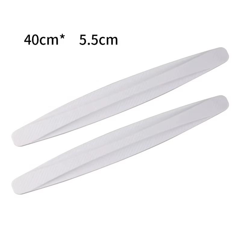 2/4pcs Car Bumper Protector Strip Guard Corner Protection Strips Scratch Protector Crash Blade Anti-collision Auto Accessories